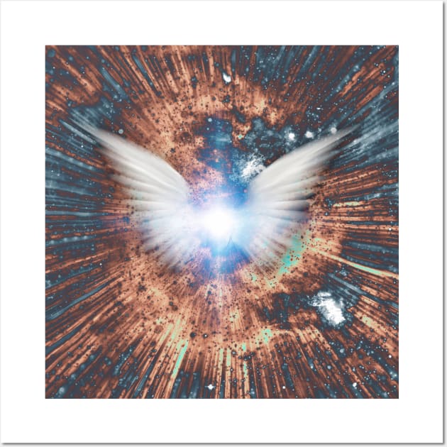 White angel wings Wall Art by rolffimages